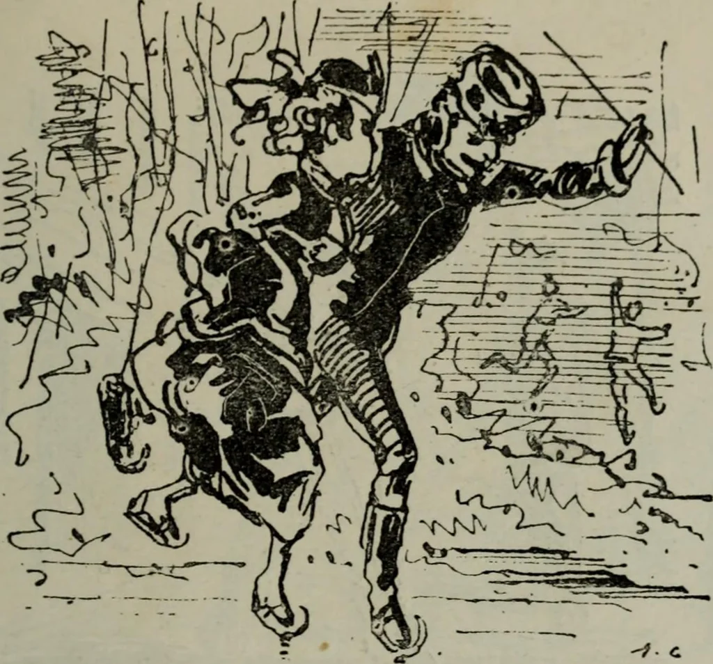 An illustration from Cham, 1853, leaf 50