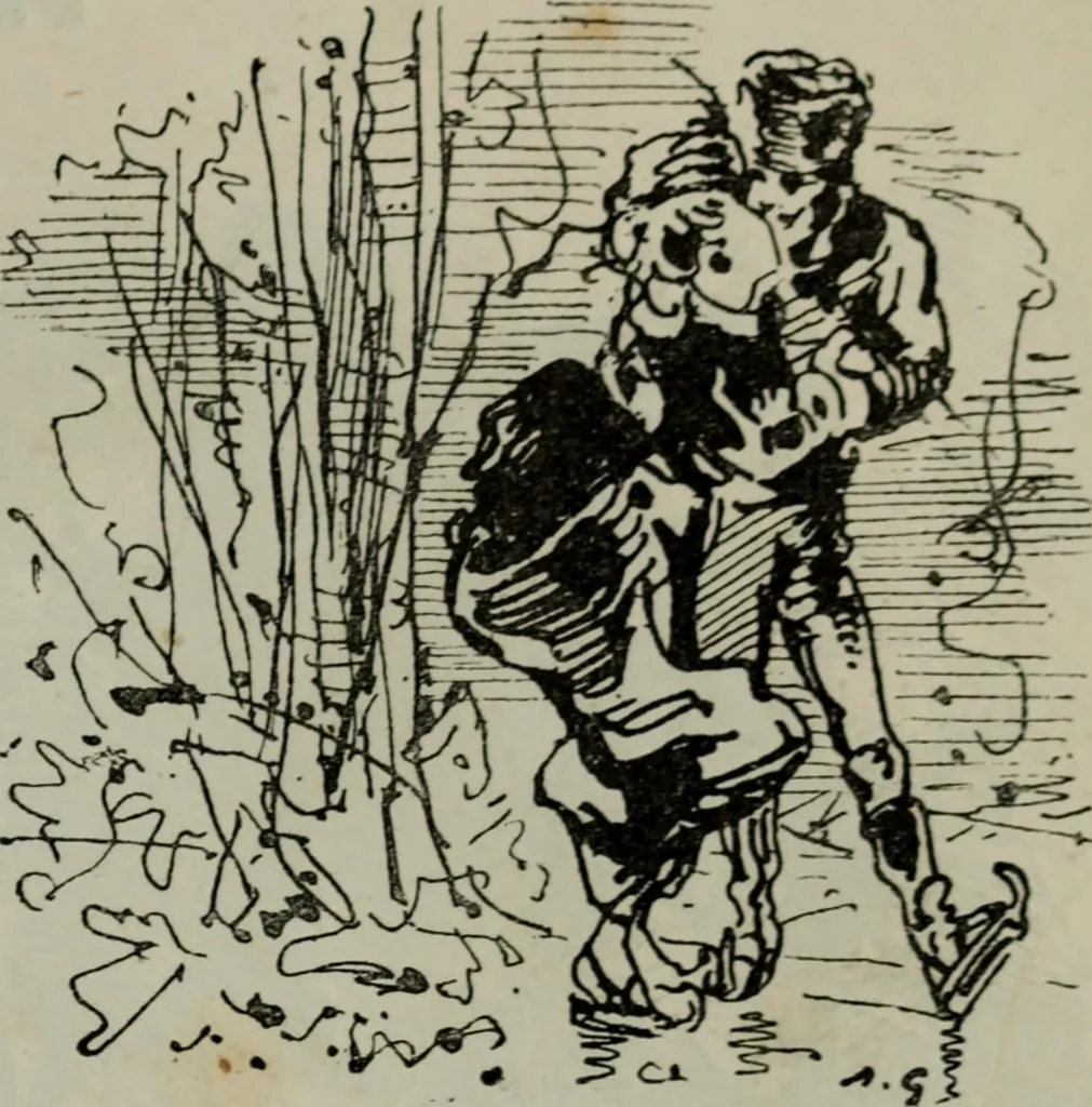 An illustration from Cham, 1853, leaf 50