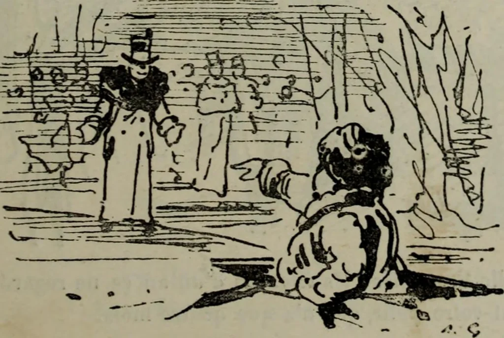 An illustration from Cham, 1853, leaf 50
