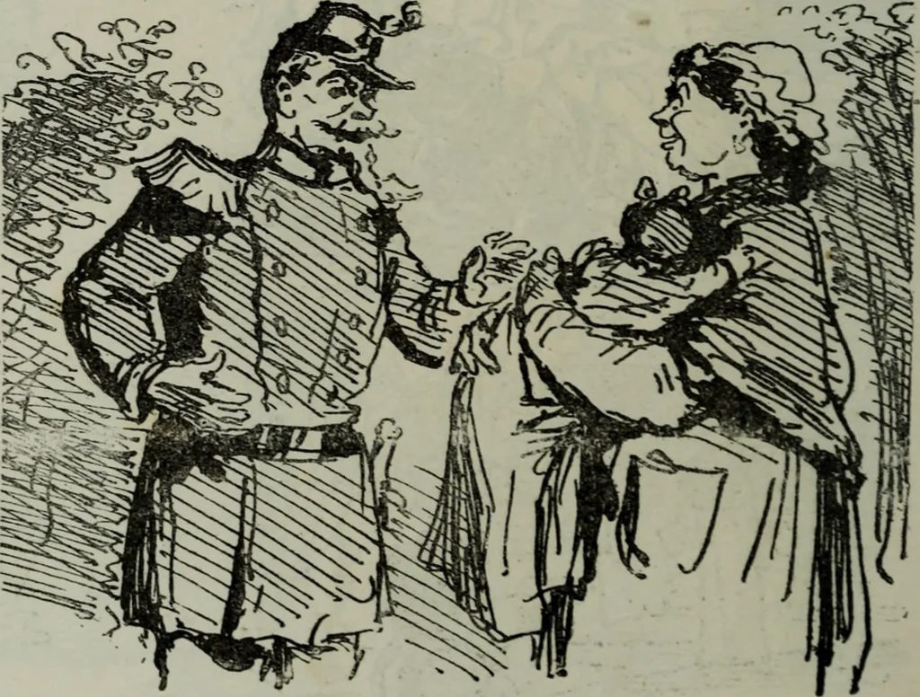 An illustration from Cham, 1853, leaf 51