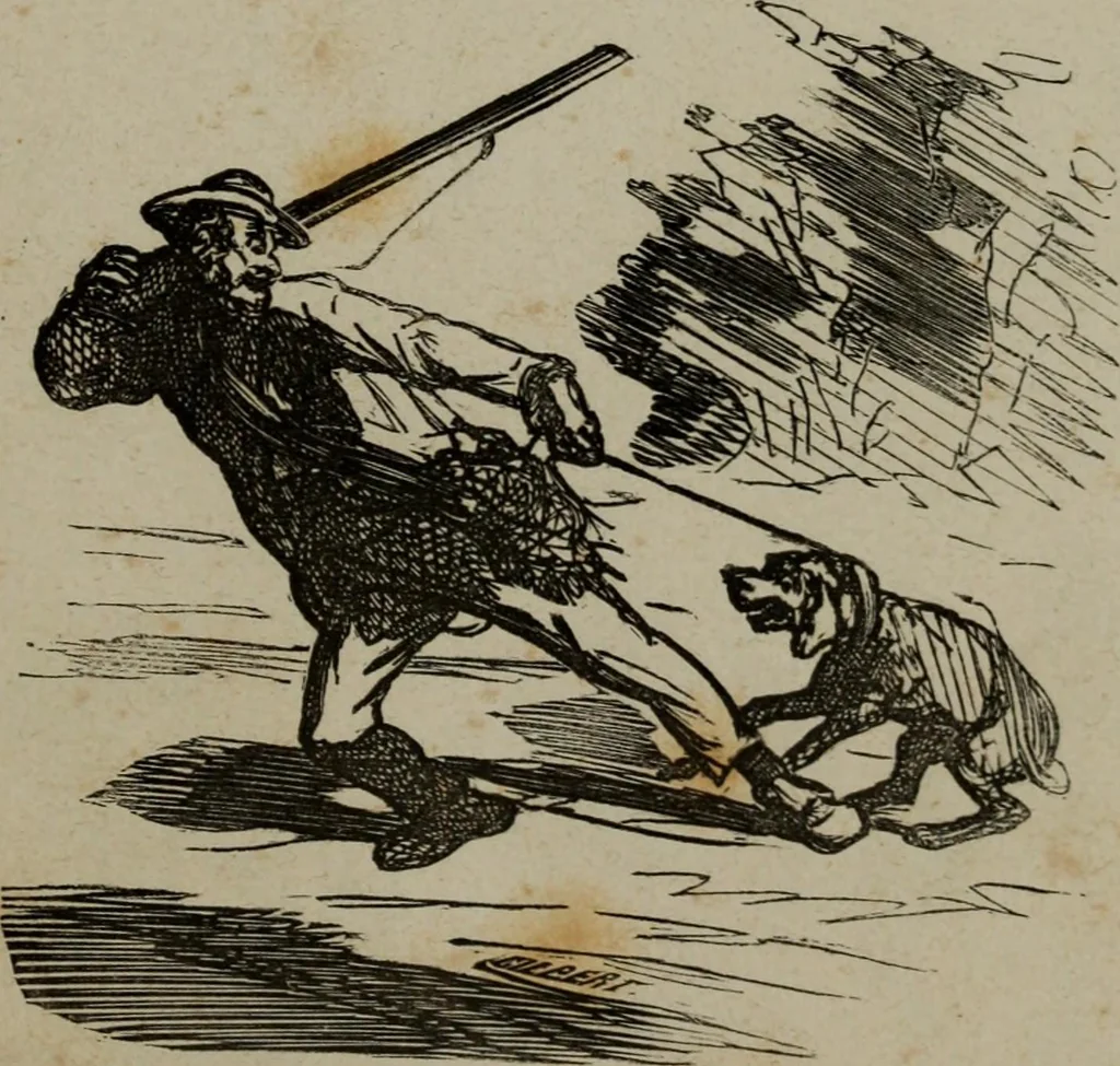 An illustration from Cham, 1853, leaf 54