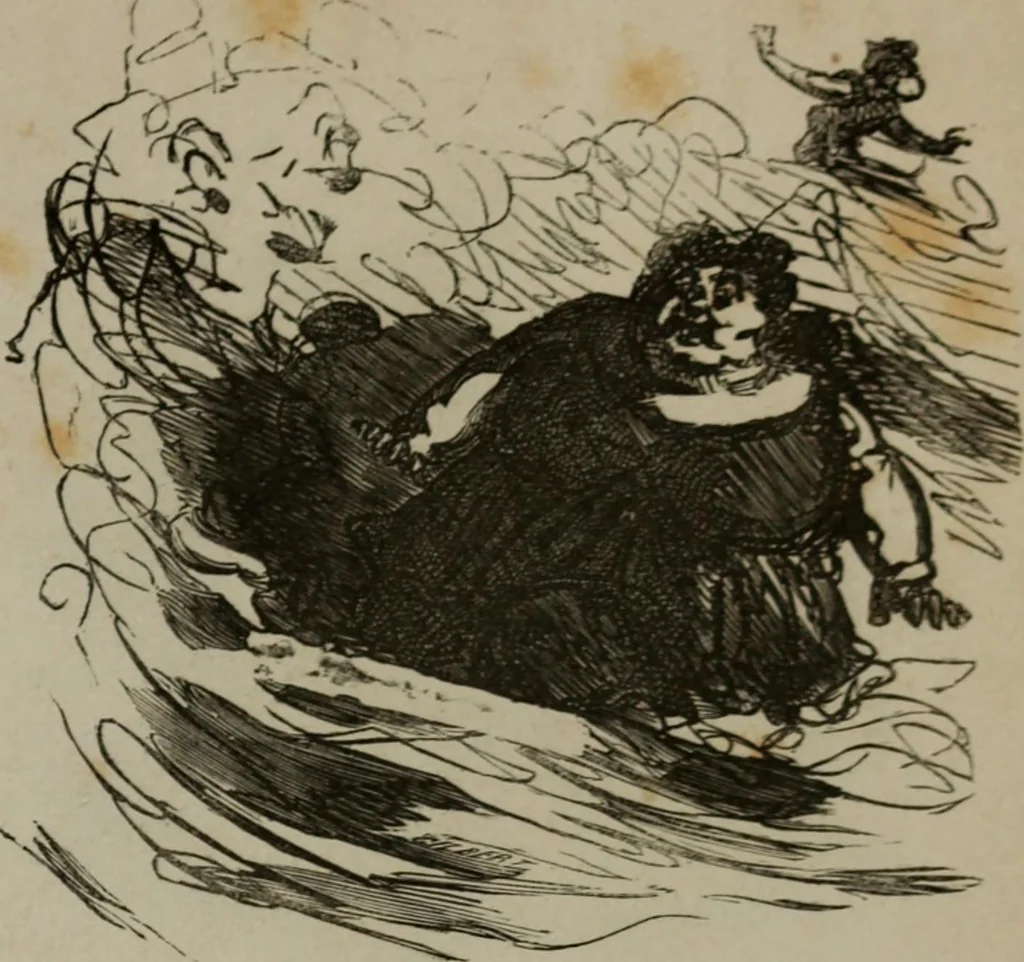 An illustration from Cham, 1853, leaf 56