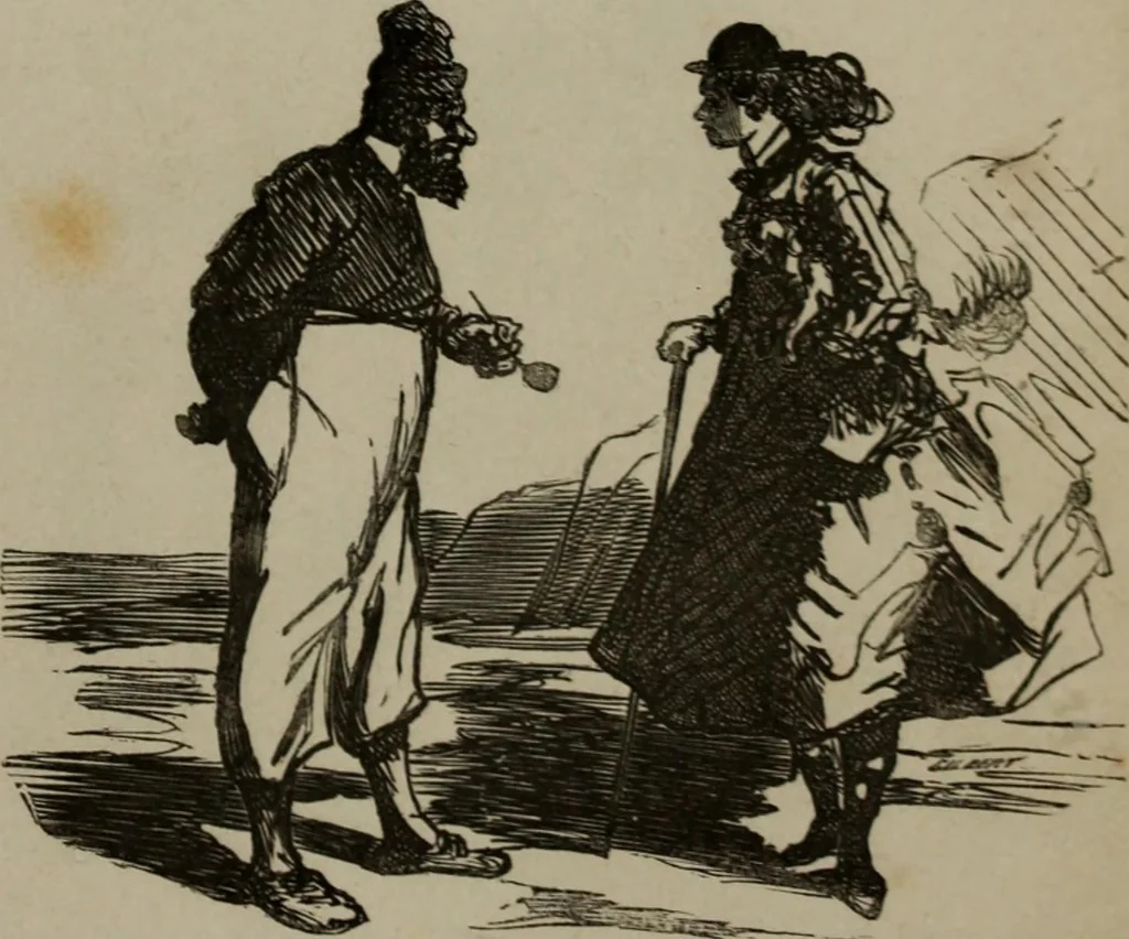 An illustration from Cham, 1853, leaf 56