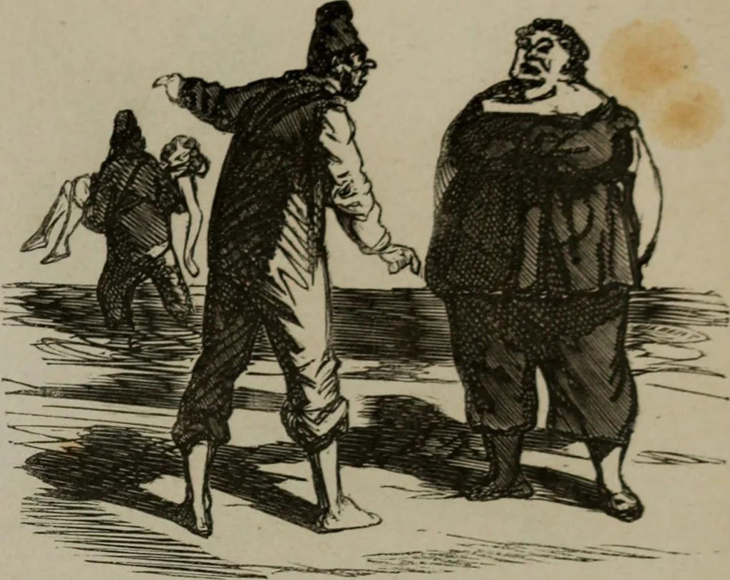 An illustration from Cham, 1853, leaf 58
