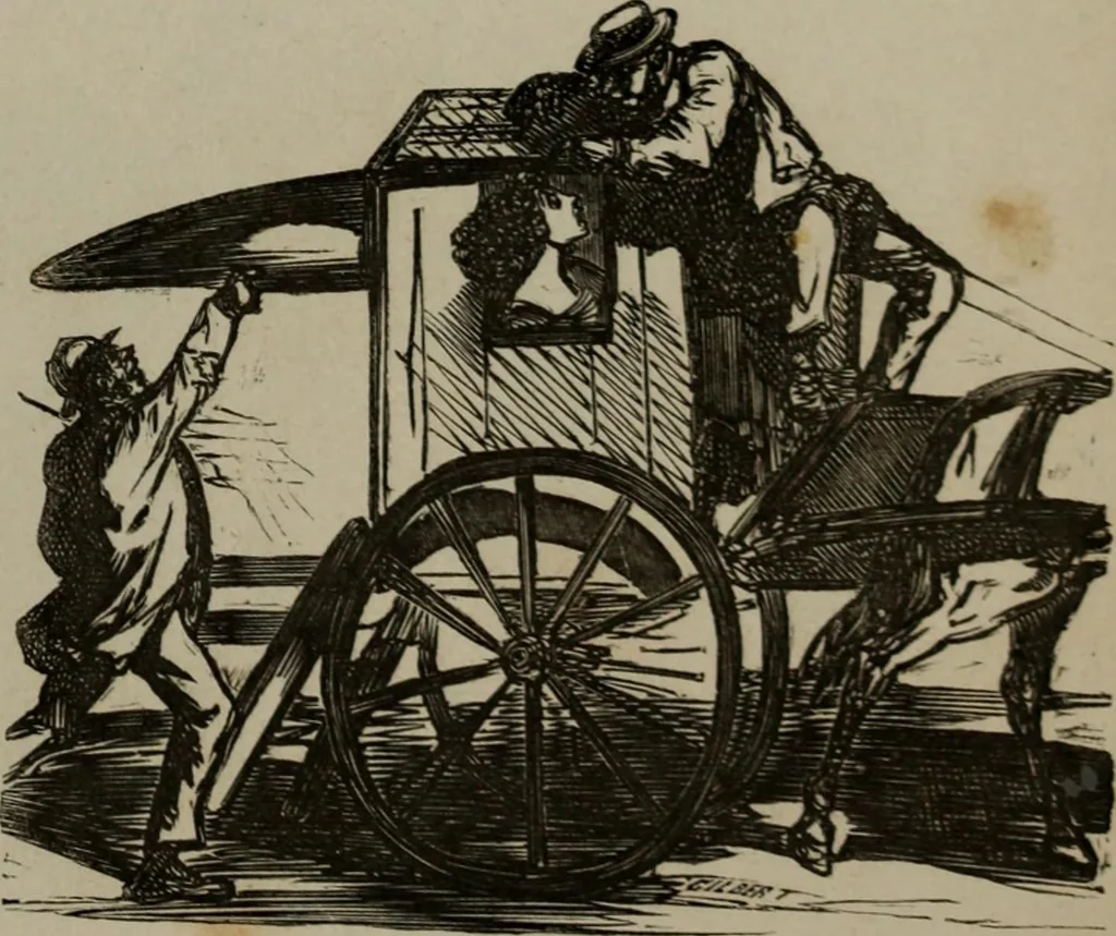 An illustration from Cham, 1853, leaf 58