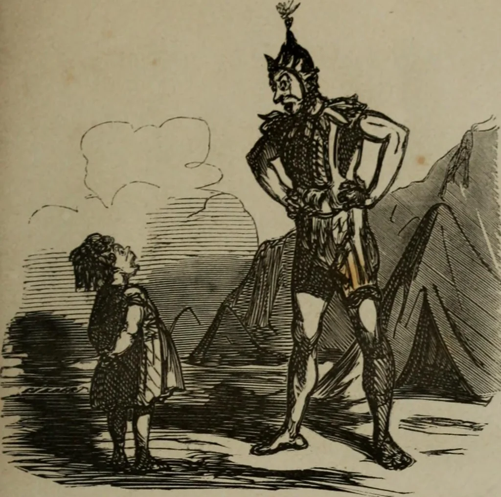 An illustration from Cham, 1853, leaf 60