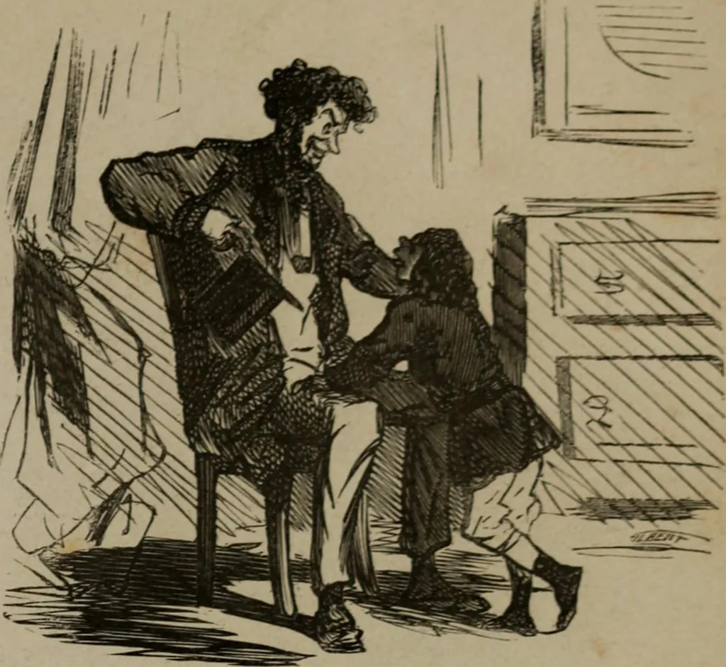 An illustration from Cham, 1853, leaf 62