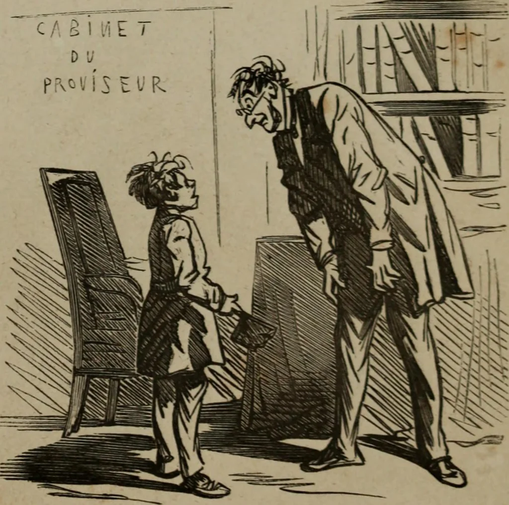 An illustration from Cham, 1853, leaf 62