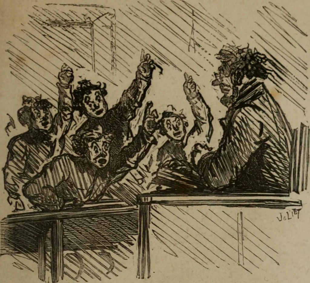 An illustration from Cham, 1853, leaf 64