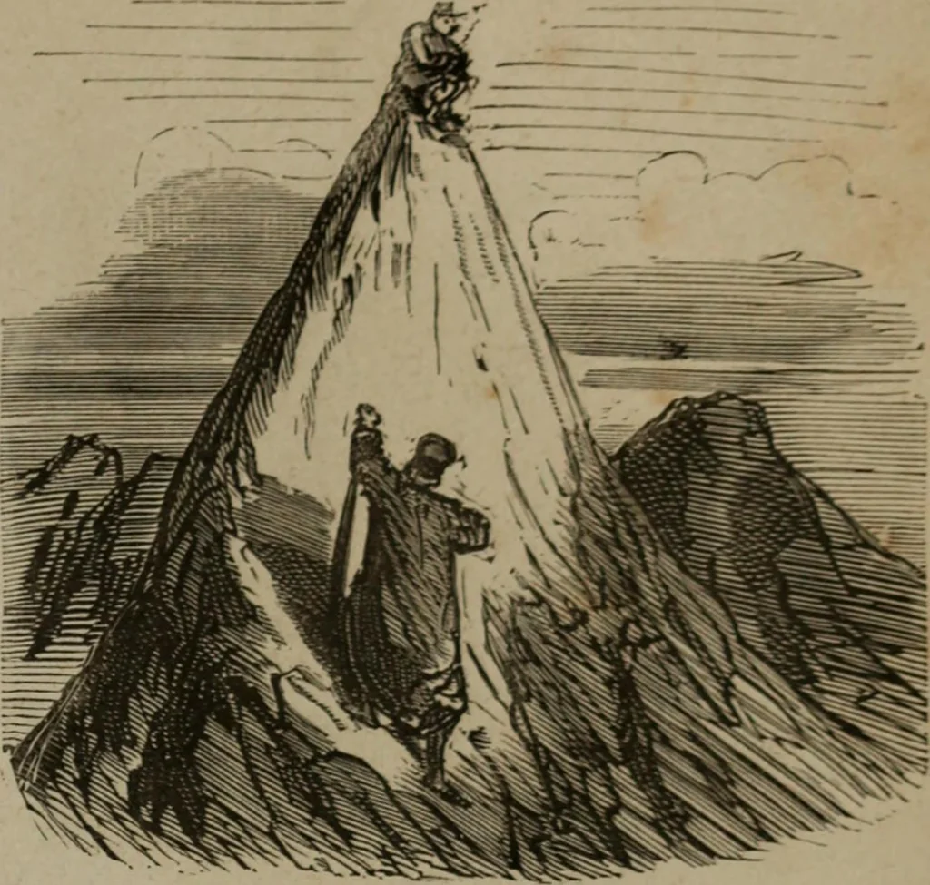 An illustration from Cham, 1853, leaf 64