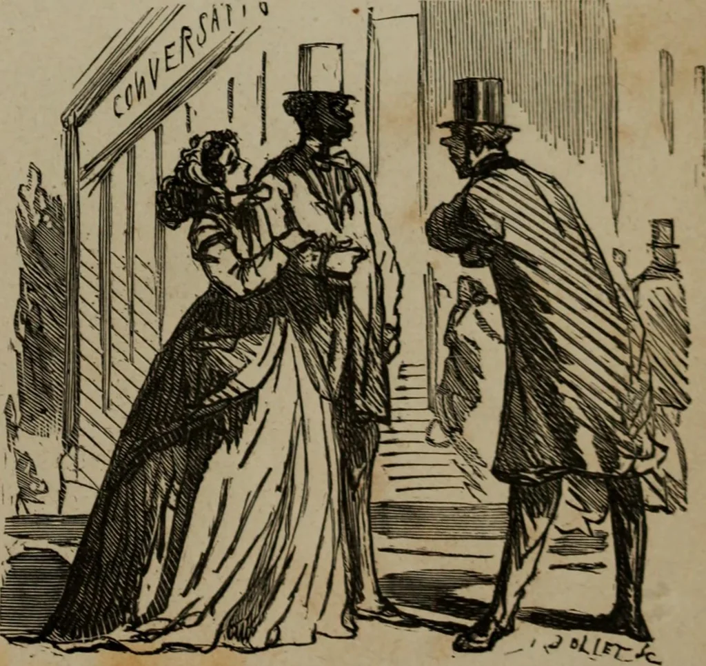 An illustration from Cham, 1853, leaf 64
