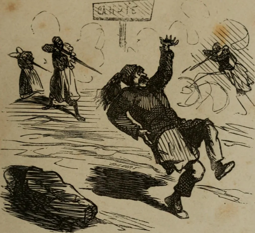 An illustration from Cham, 1853, leaf 66