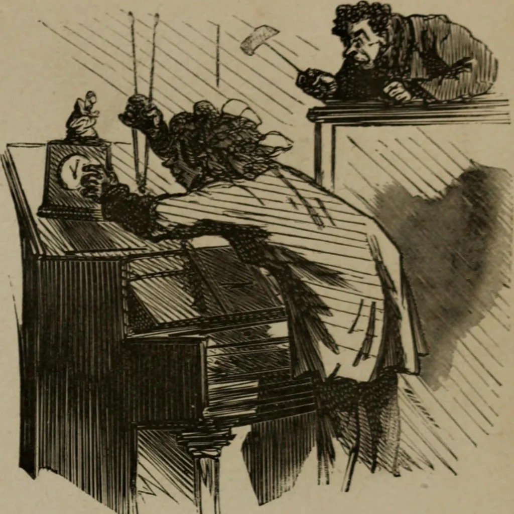An illustration from Cham, 1853, leaf 68