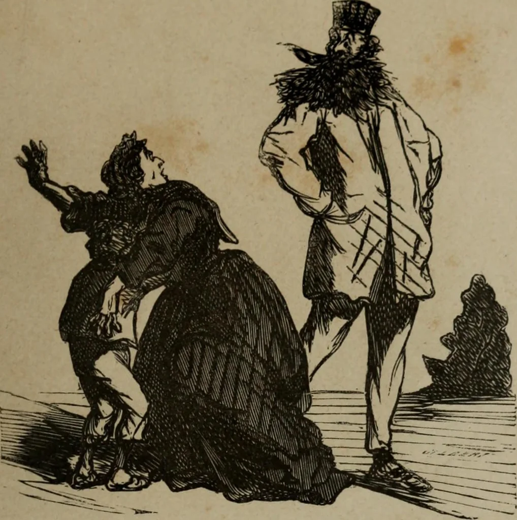 An illustration from Cham, 1853, leaf 70