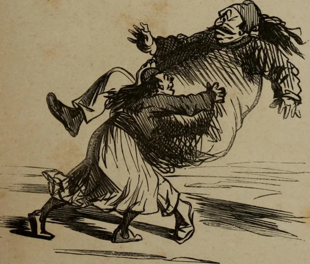An illustration from Cham, 1853, leaf 70