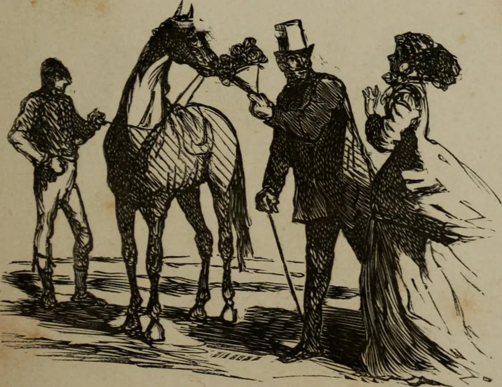 An illustration from Cham, 1853, leaf 78