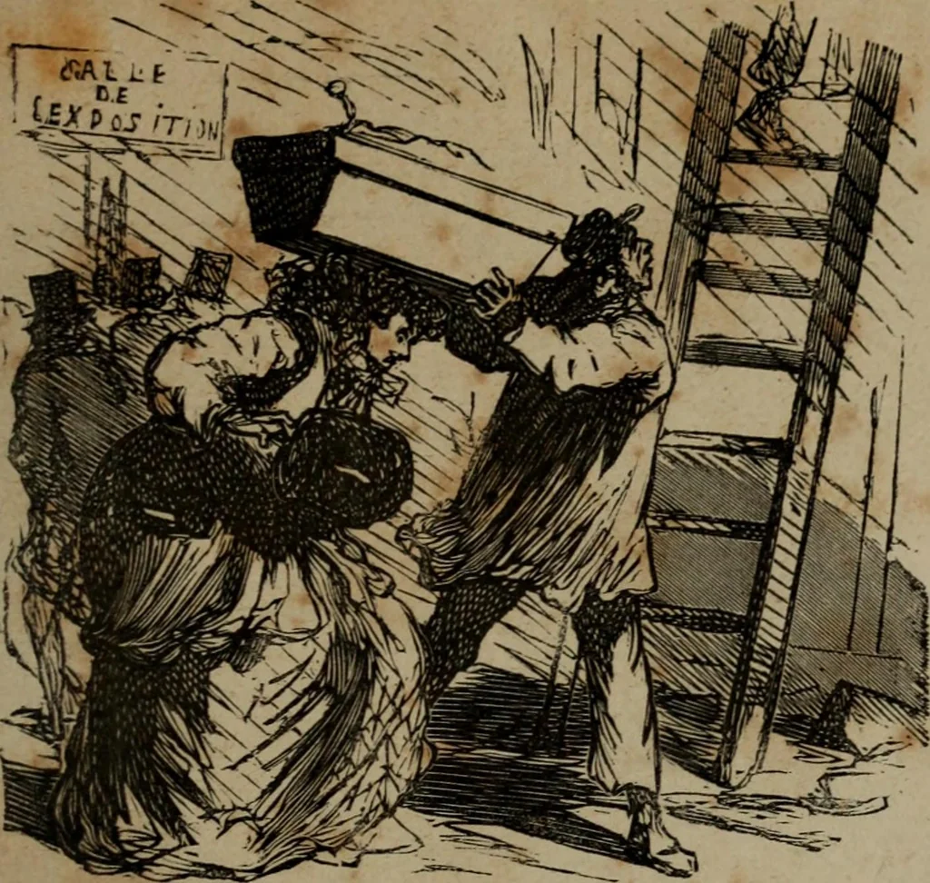 An illustration from Cham, 1853, leaf 8