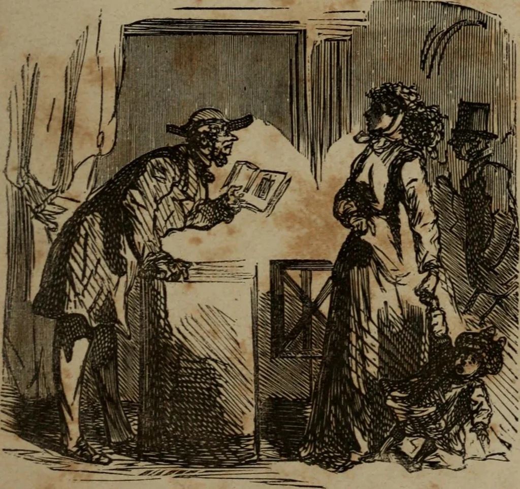 An illustration from Cham, 1853, leaf 8