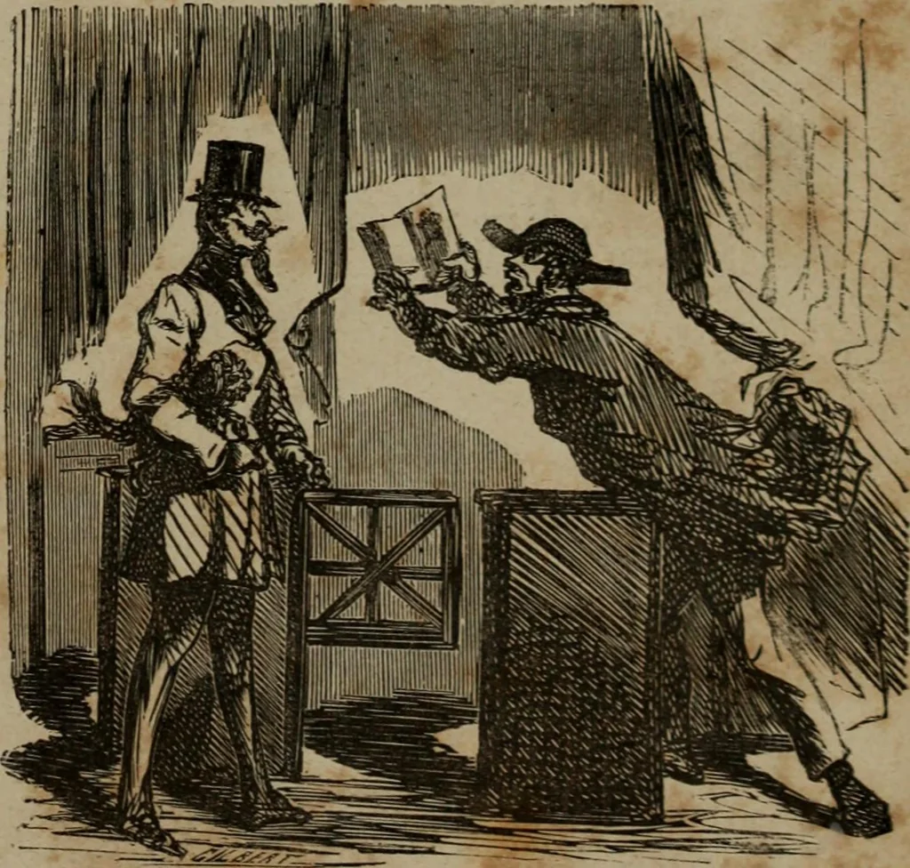 An illustration from Cham, 1853, leaf 8