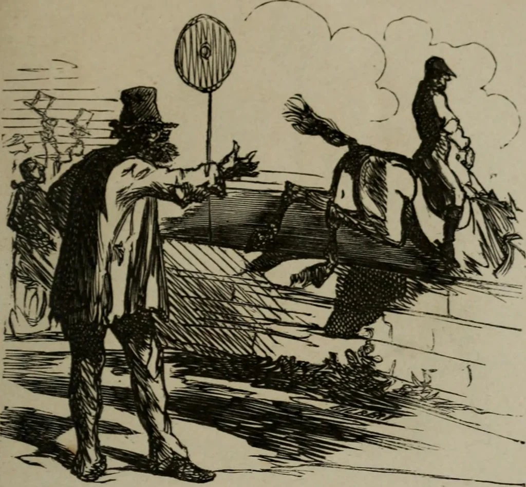 An illustration from Cham, 1853, leaf 82