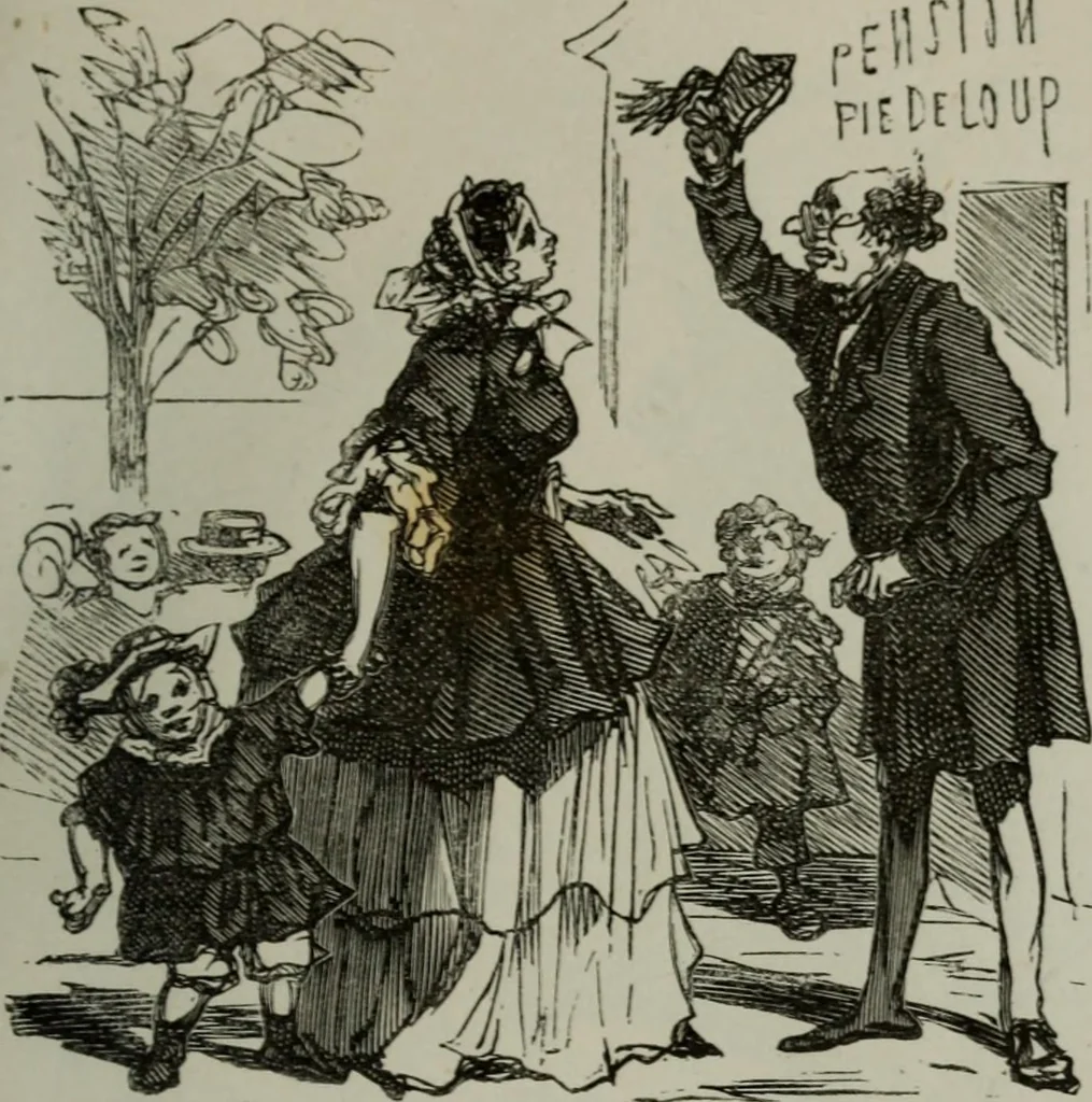 An illustration from Cham, 1853, leaf 90