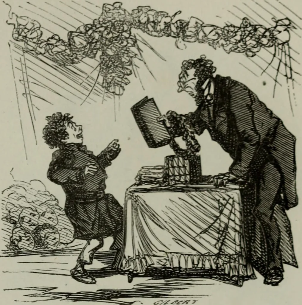 An illustration from Cham, 1853, leaf 90