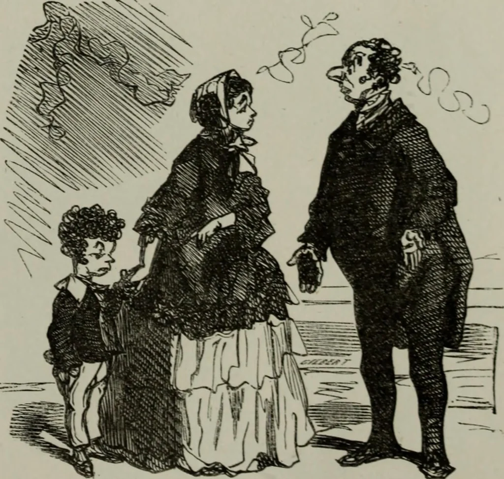 An illustration from Cham, 1853, leaf 90