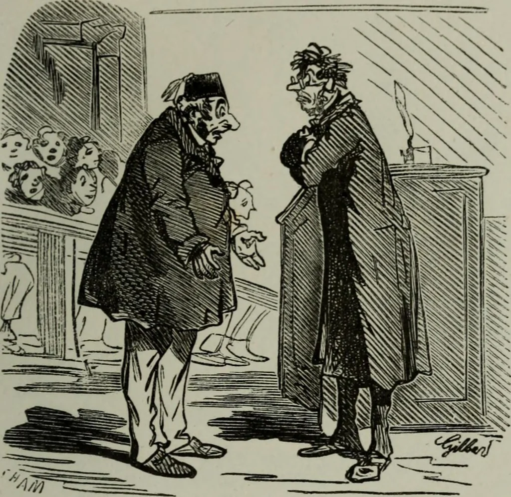An illustration from Cham, 1853, leaf 92