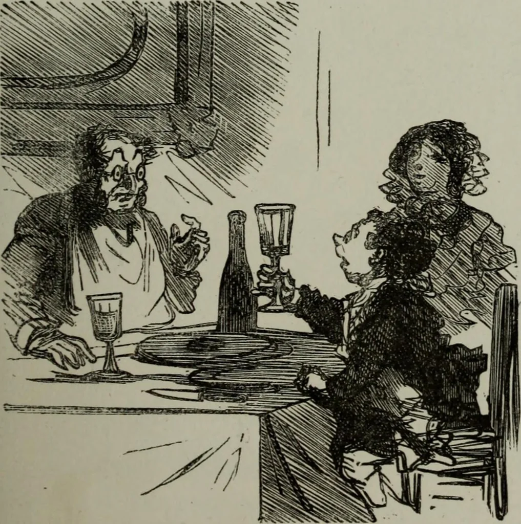 An illustration from Cham, 1853, leaf 92
