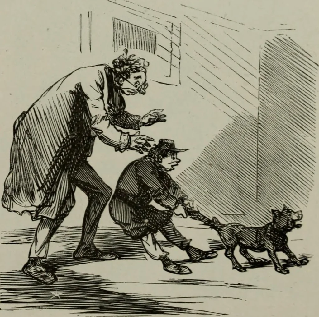 An illustration from Cham, 1853, leaf 94