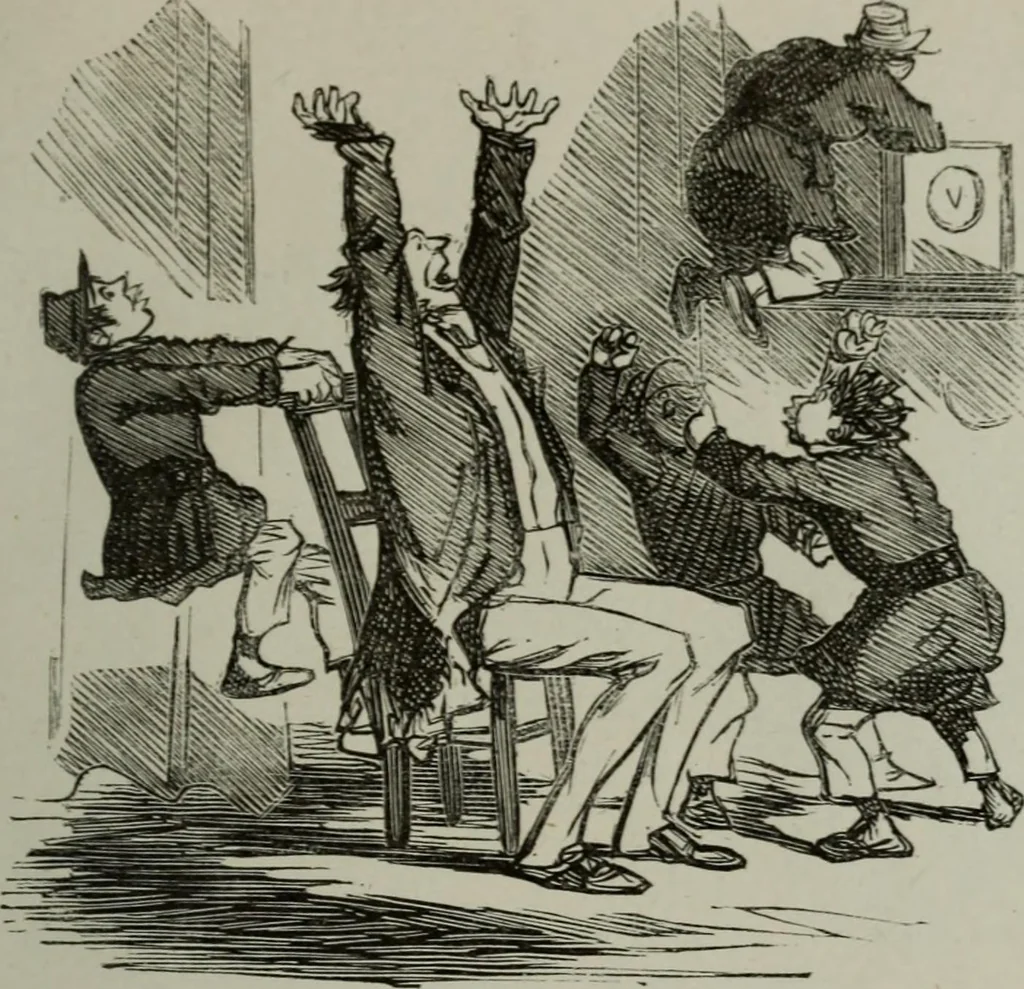 An illustration from Cham, 1853, leaf 96
