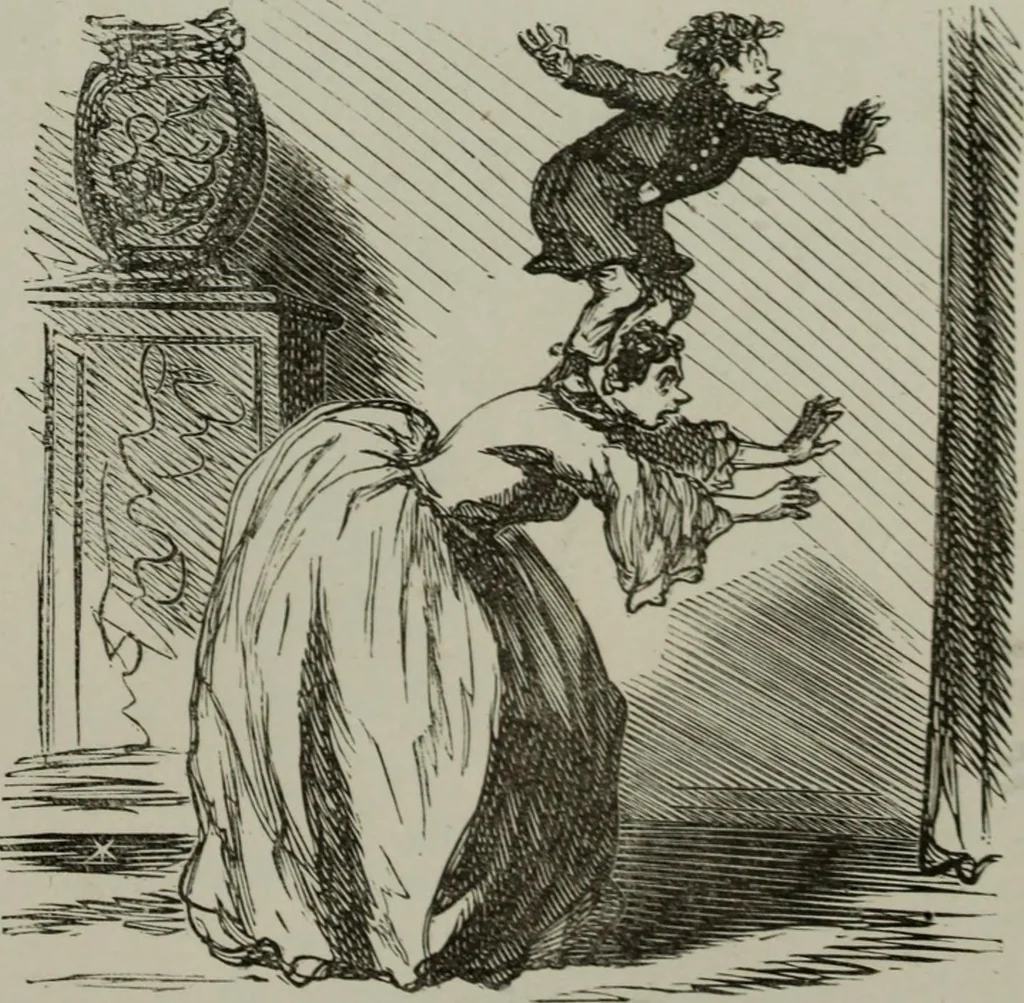 An illustration from Cham, 1853, leaf 98