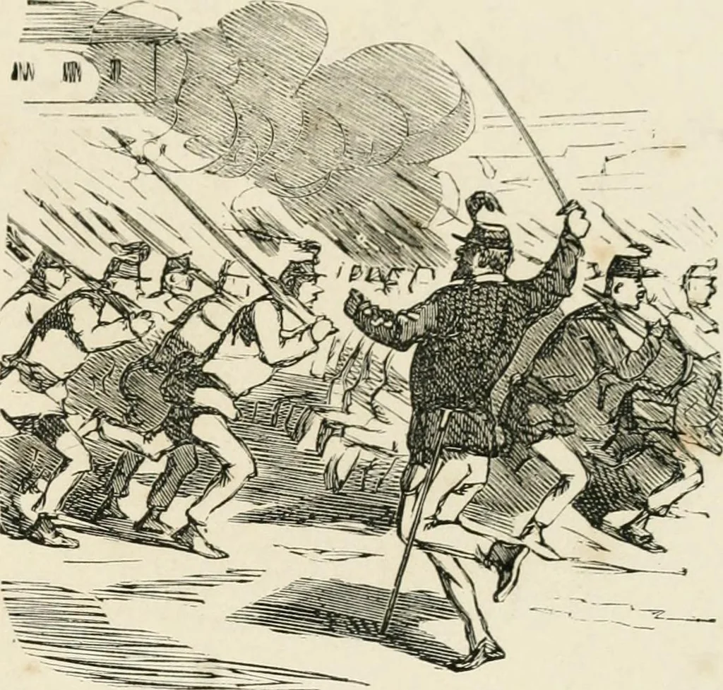 An illustration from Cham, 1853, leaf 10