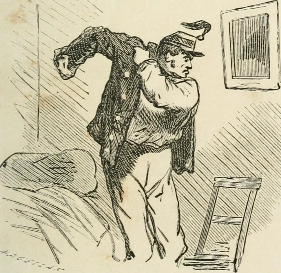 An illustration from Cham, 1853, leaf 10