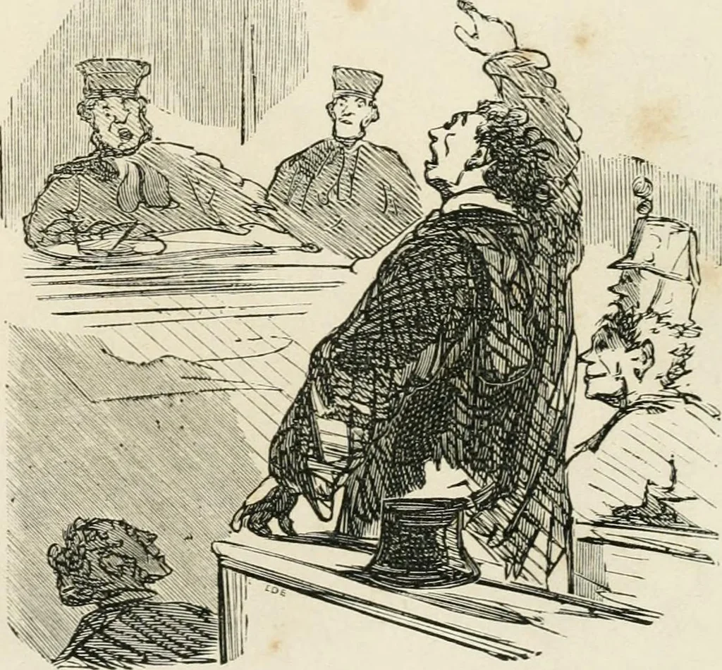 An illustration from Cham, 1853, leaf 10