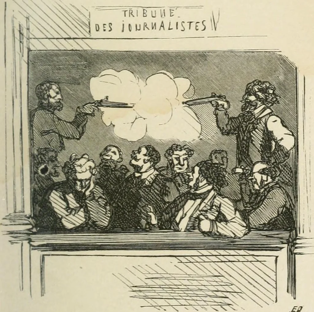 An illustration from Cham, 1853, leaf 100