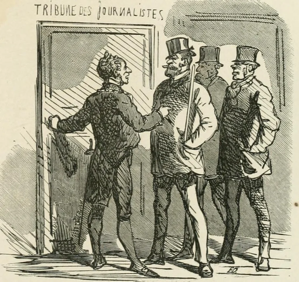 An illustration from Cham, 1853, leaf 100