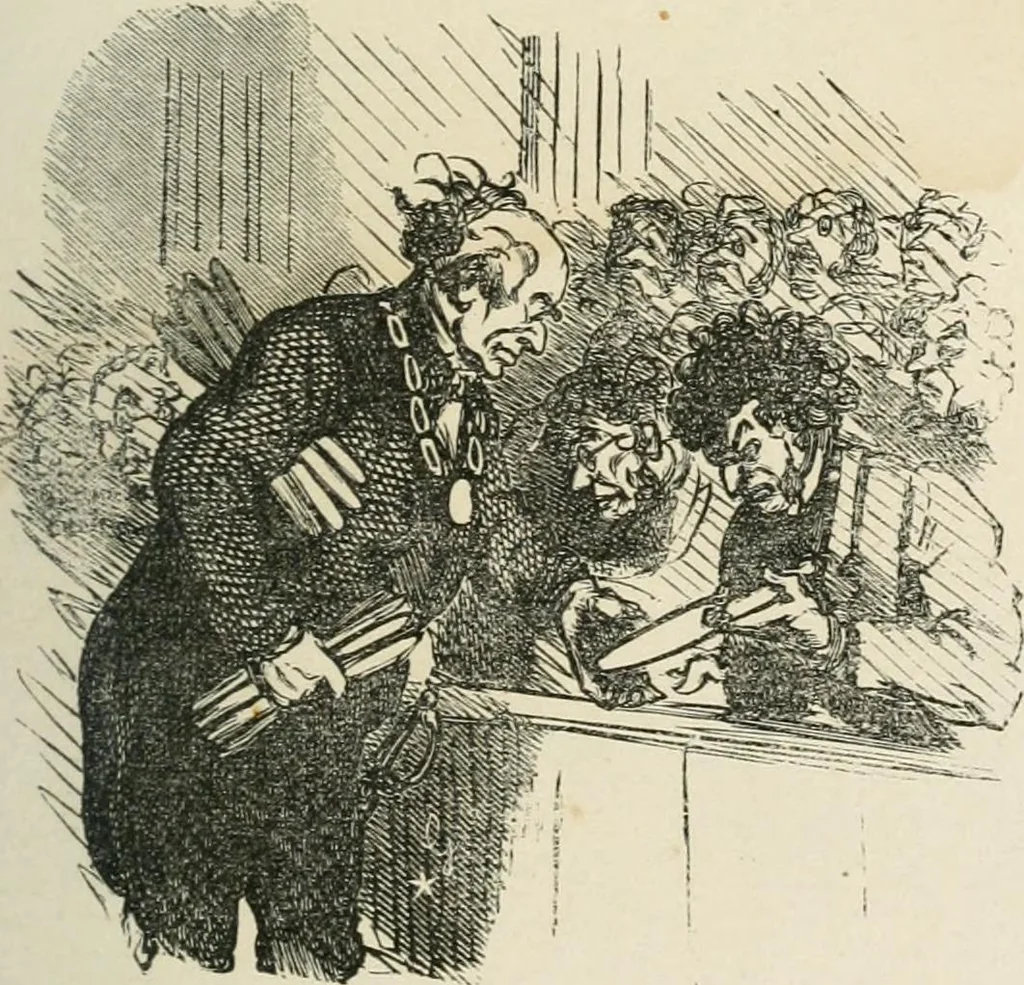 An illustration from Cham, 1853, leaf 102