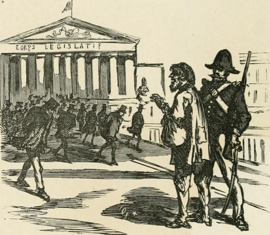 An illustration from Cham, 1853, leaf 104