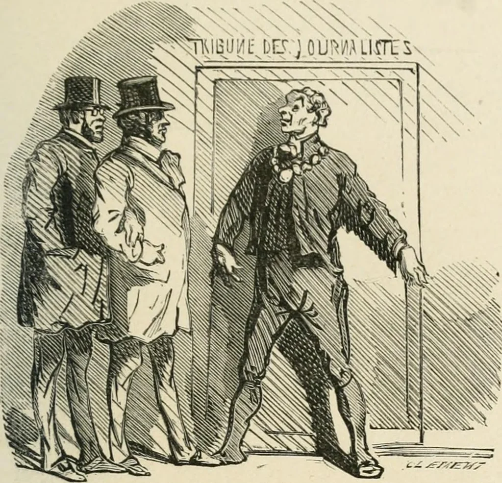 An illustration from Cham, 1853, leaf 106