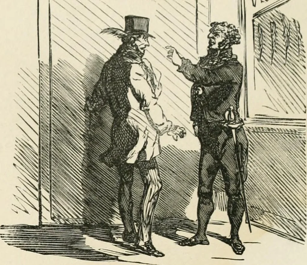 An illustration from Cham, 1853, leaf 106