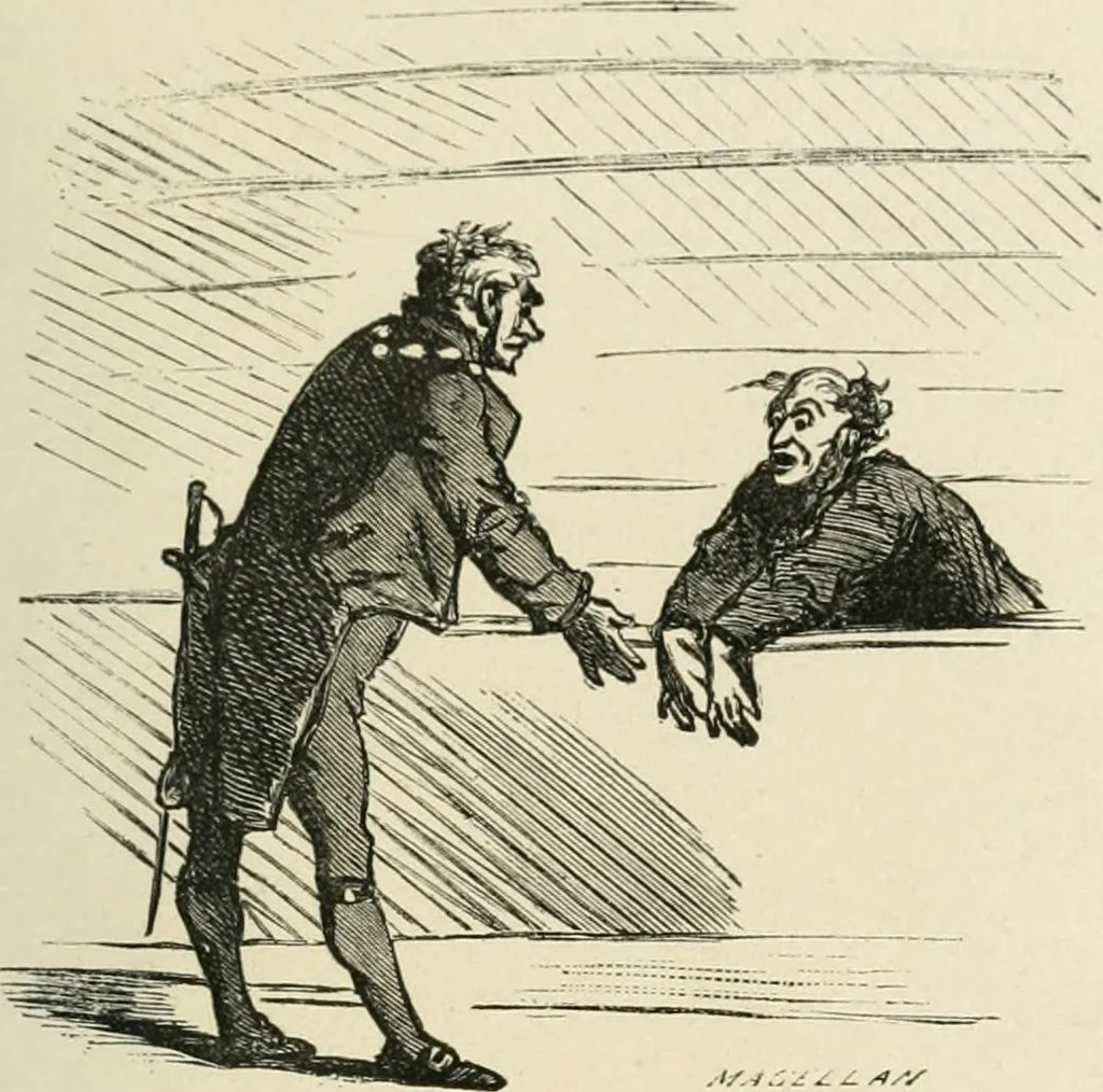 An illustration from Cham, 1853, leaf 108