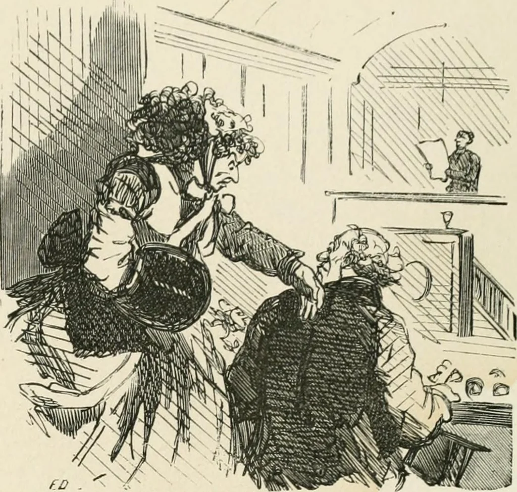 An illustration from Cham, 1853, leaf 108