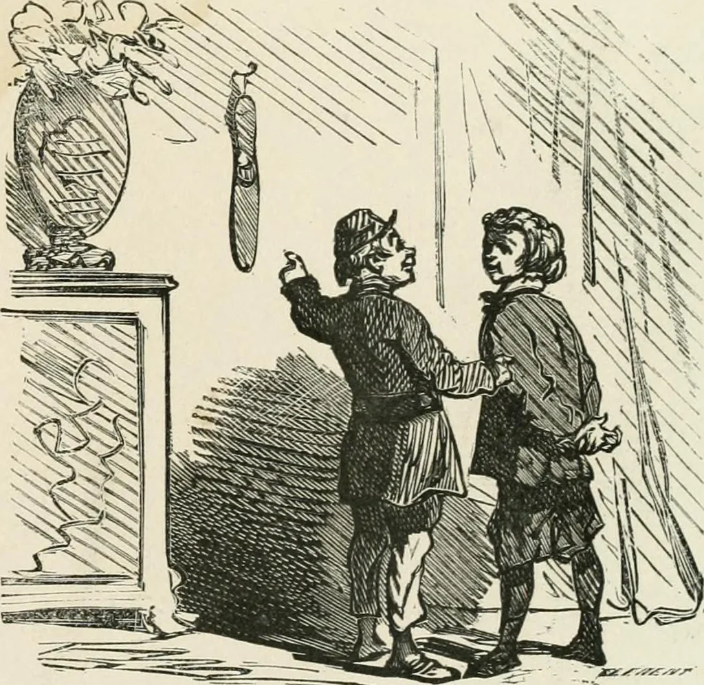An illustration from Cham, 1853, leaf 108