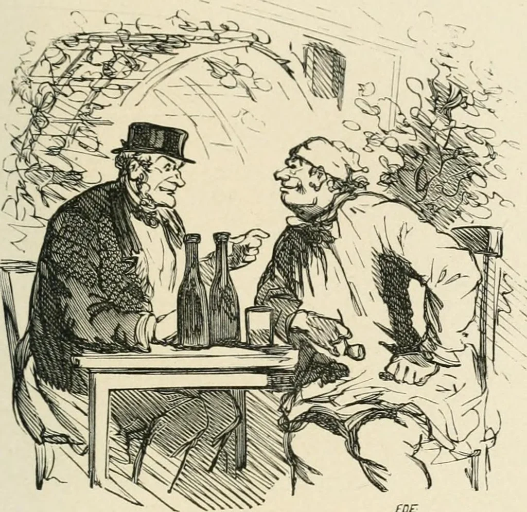 An illustration from Cham, 1853, leaf 110