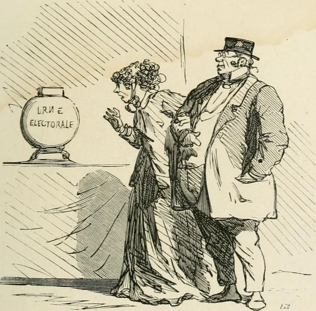 An illustration from Cham, 1853, leaf 110