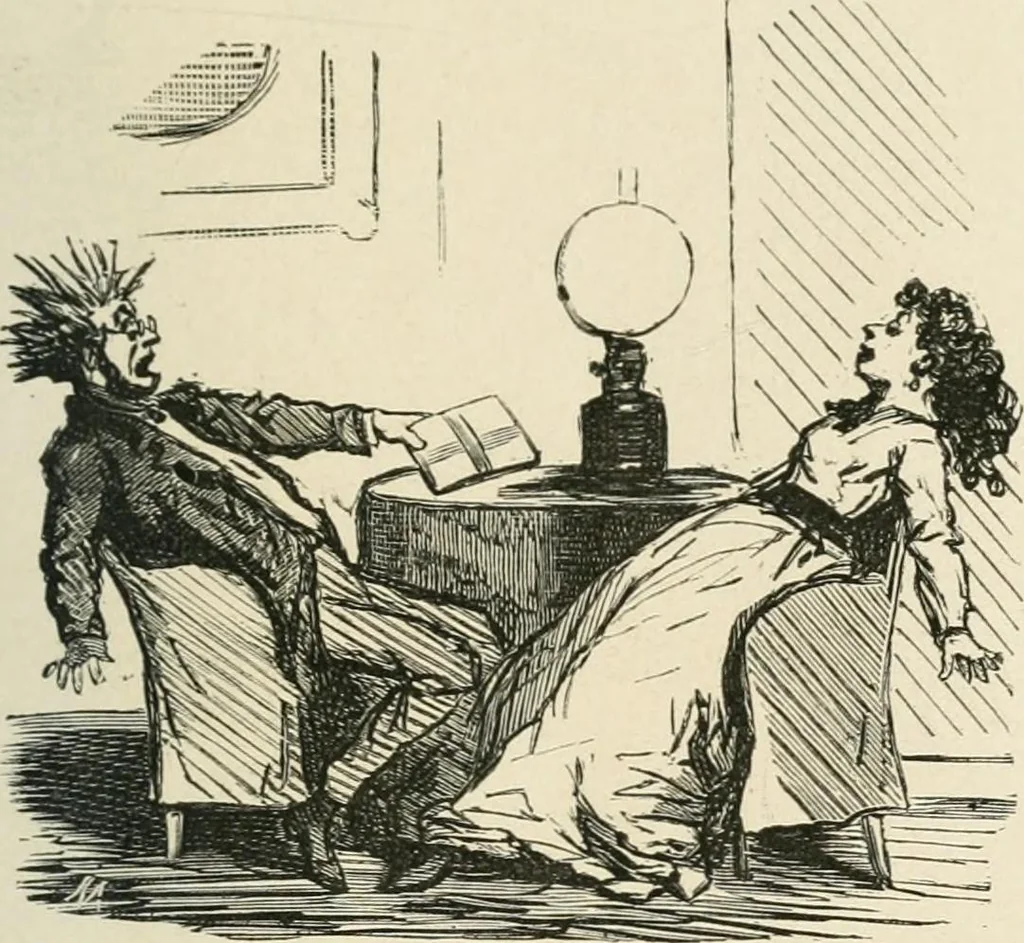 An illustration from Cham, 1853, leaf 112