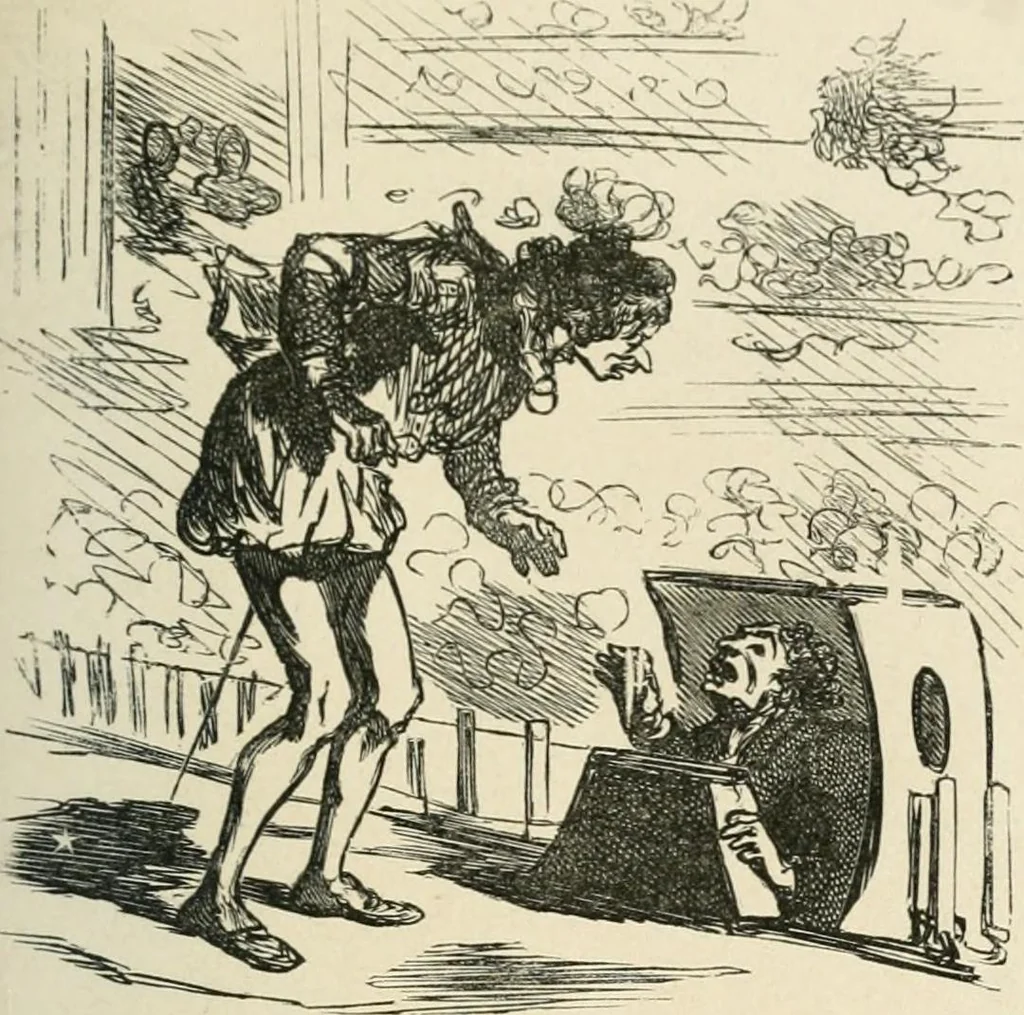 An illustration from Cham, 1853, leaf 114