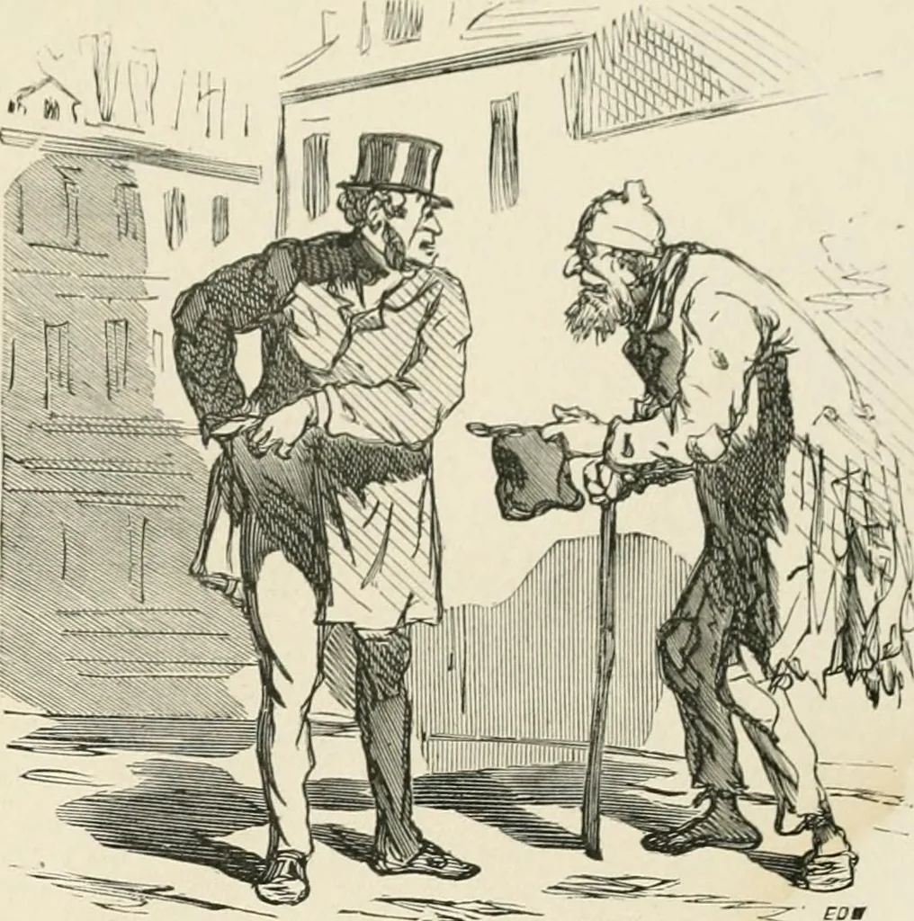 An illustration from Cham, 1853, leaf 114