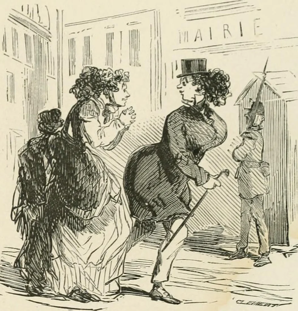 An illustration from Cham, 1853, leaf 116